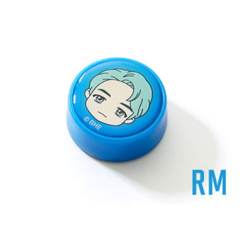 BTS [BTS Official Merchandise] Fans Gift - K-Pop Idols Goods - BTS Character Figure Toothbrush with Convenient Magnetic Holder (RM) - Image 3